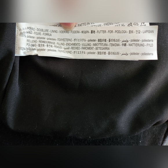 ZARA velvet puffer jacket - Picture 4 of 4